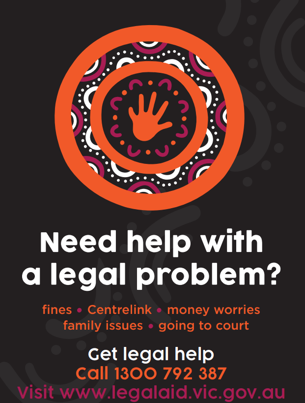 Legal Help card for Aboriginal and Torres Strait Islander peoples ""
