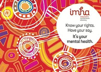 Independent Mental Health Advocacy – Aboriginal and Torres Strait Islander peoples postcard ""