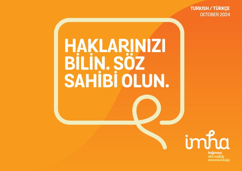 Independent Mental Health Advocacy – Turkish ""