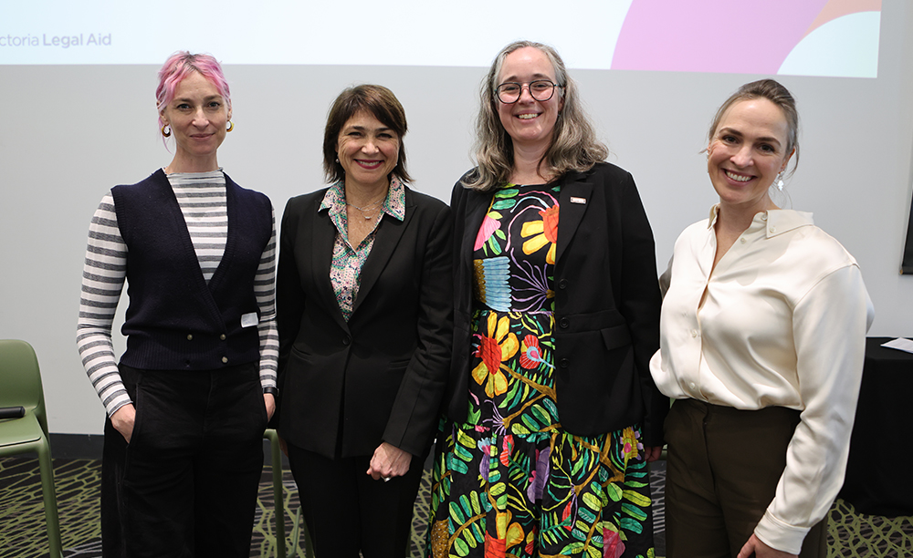 Sex Discrimination Commissioner Anna Cody and VLA staff at the Equality Law Program CPD day on Tuesday 13 October 2026.