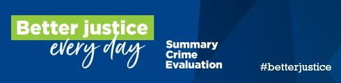 Summary Crime Evaluation banner